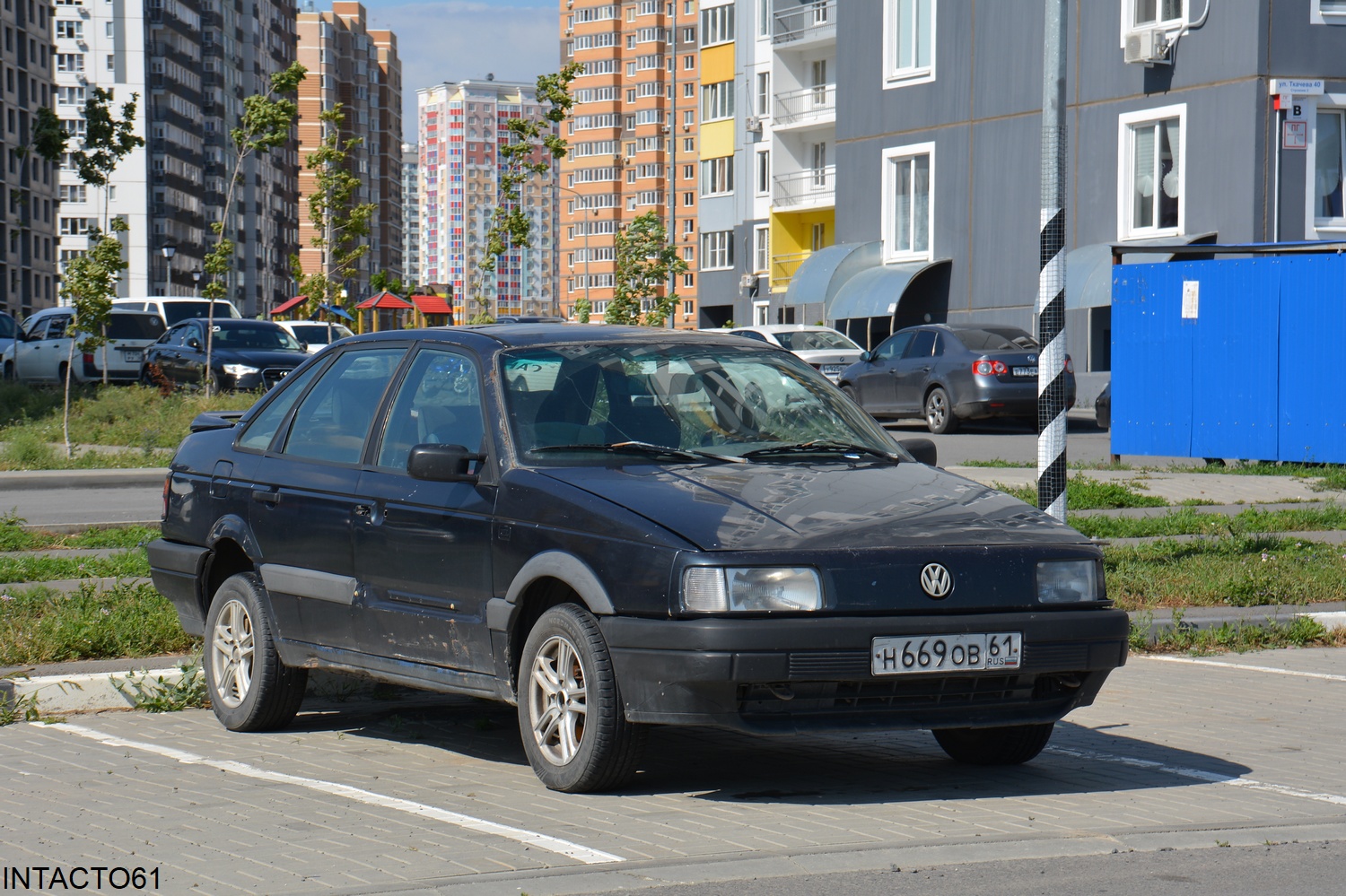 Ростовская область, № Н 669 ОВ 61 — Volkswagen Passat (B3) '88-93