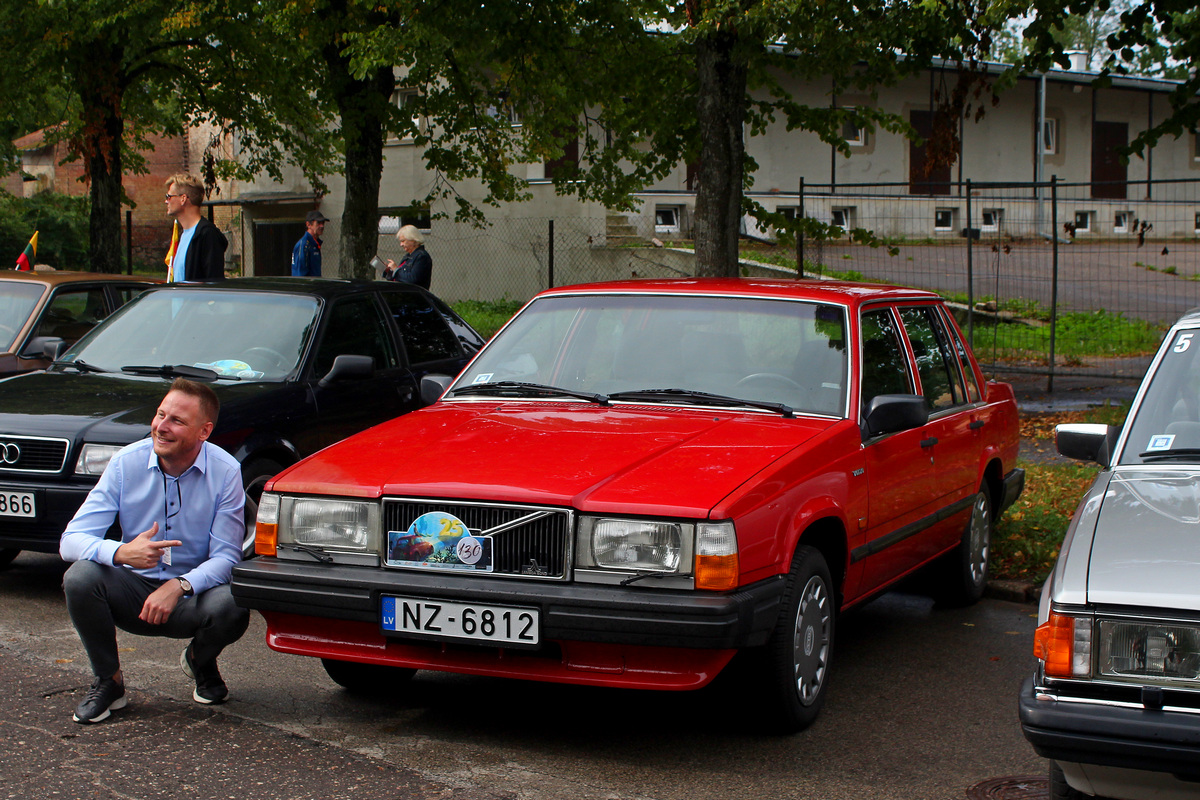 Латвия, № NZ-6812 — Volvo 740 '84-92; Латвия — Retro Jūrmala 25