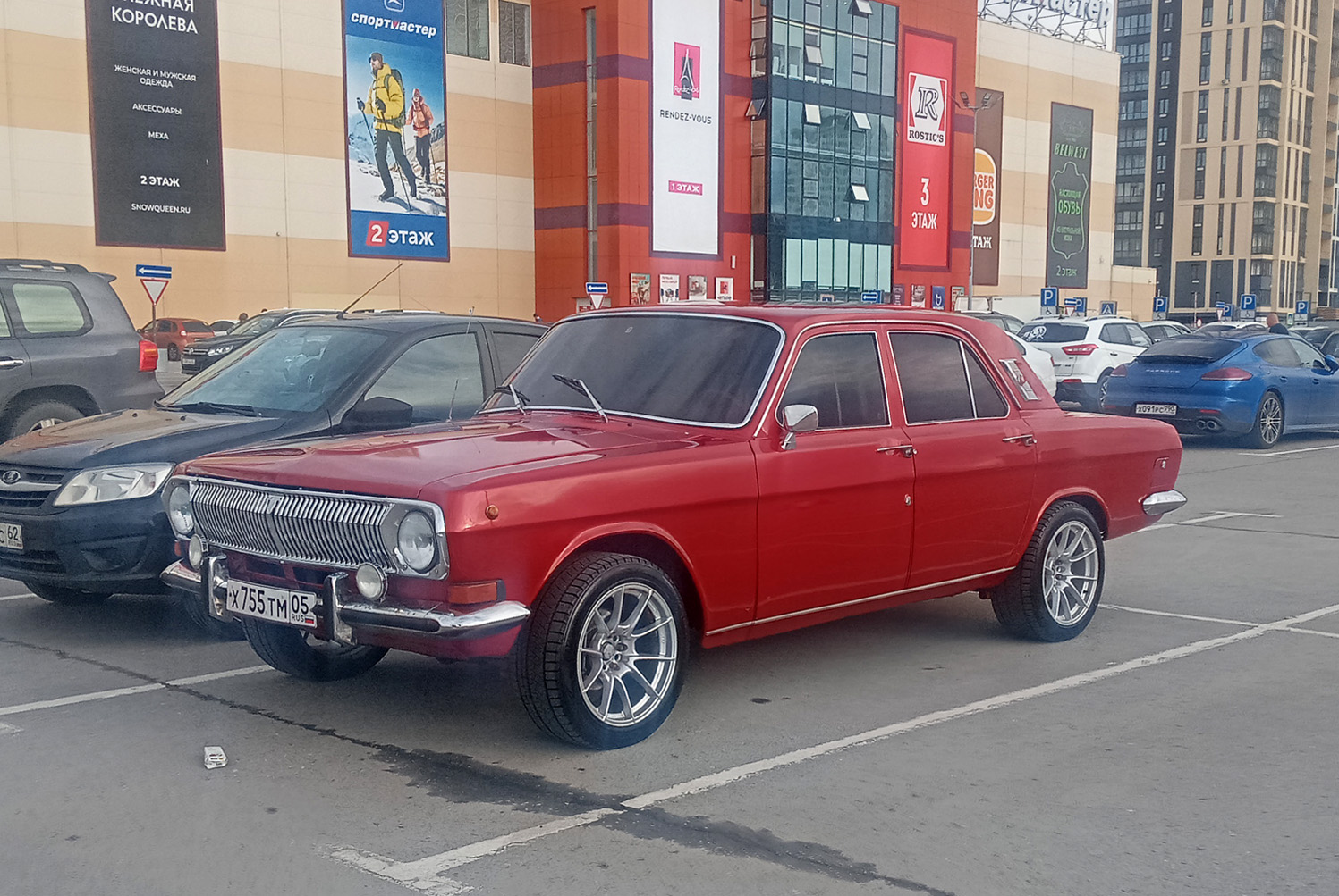 Дагестан, № Х 755 ТМ 05 — ГАЗ-24 Волга '68-86