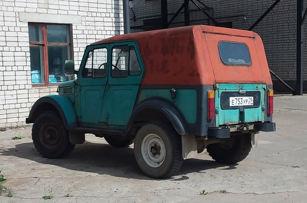 Архангельская область, № Е 753 УР 29 — ГАЗ-69А '53-73