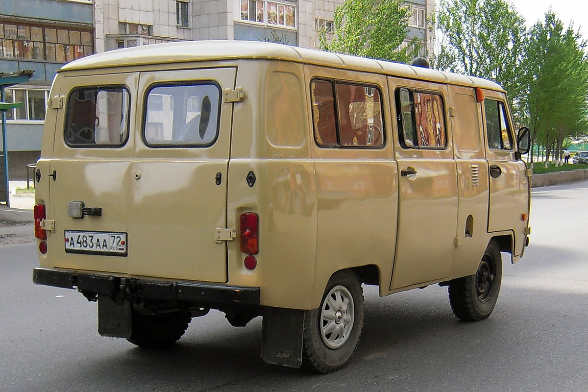 Тюменская область, № А 483 АА 72 — УАЗ-3962 '85-03