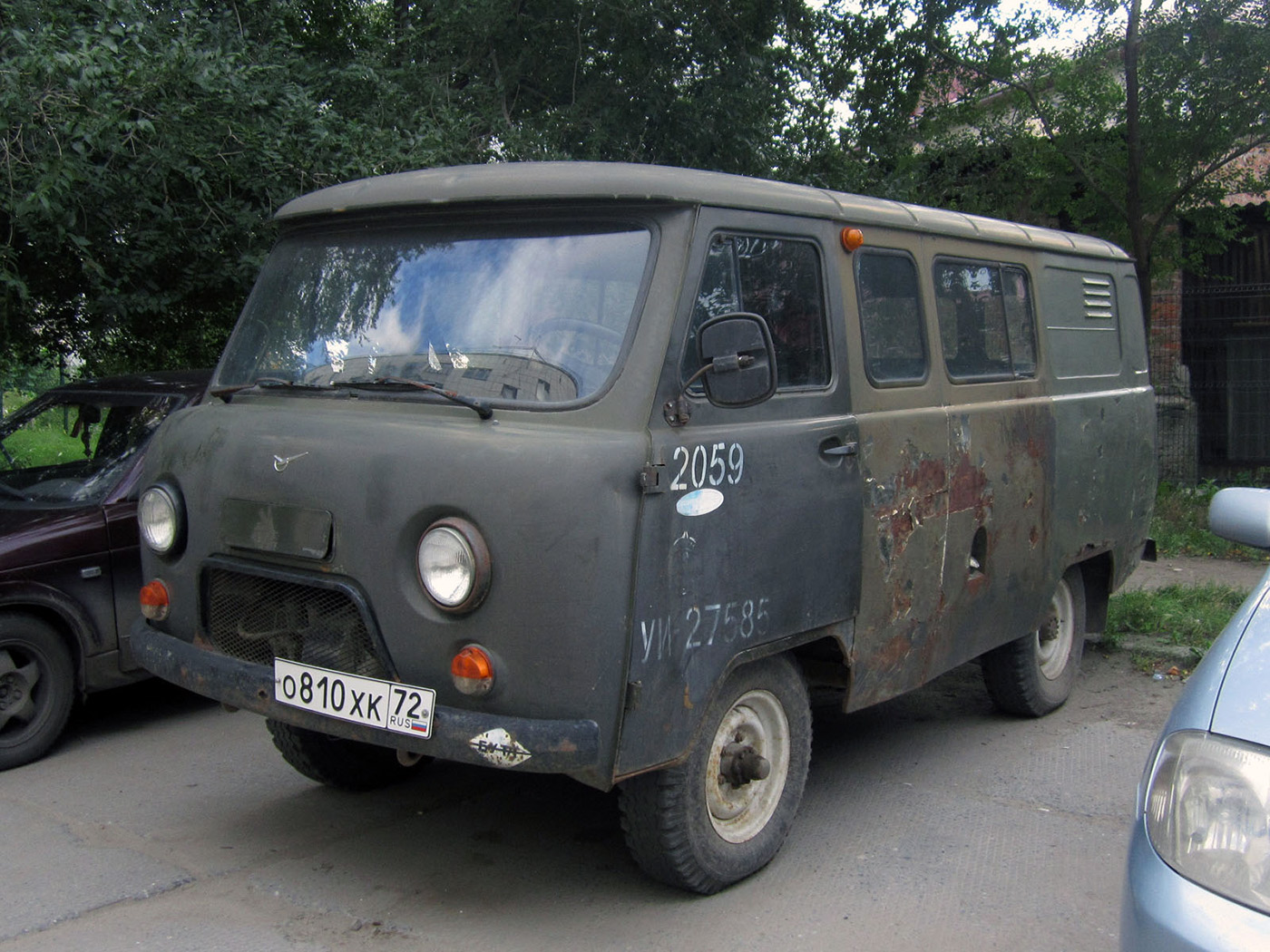 Тюменская область, № О 810 ХК 72 — УАЗ-3909 '94-03