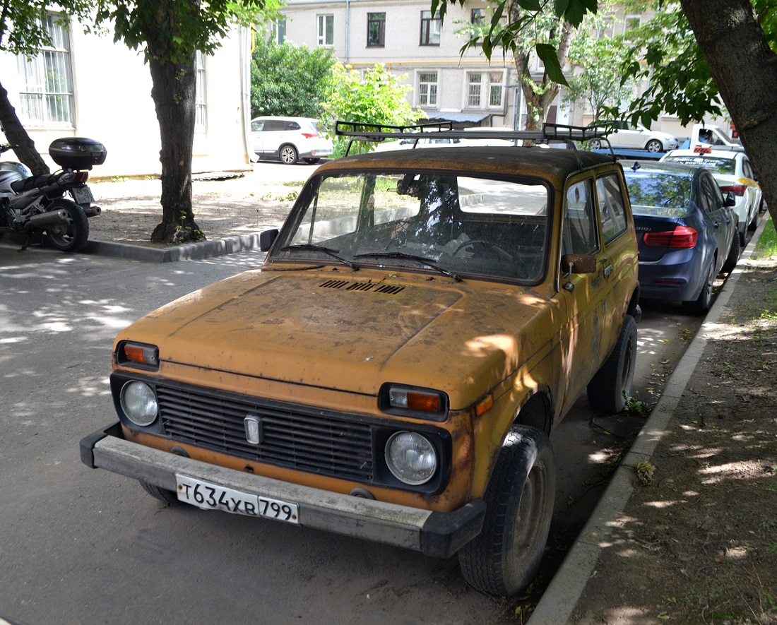 Москва, № Т 634 ХВ 799 — ВАЗ-2121 Нива '77-94