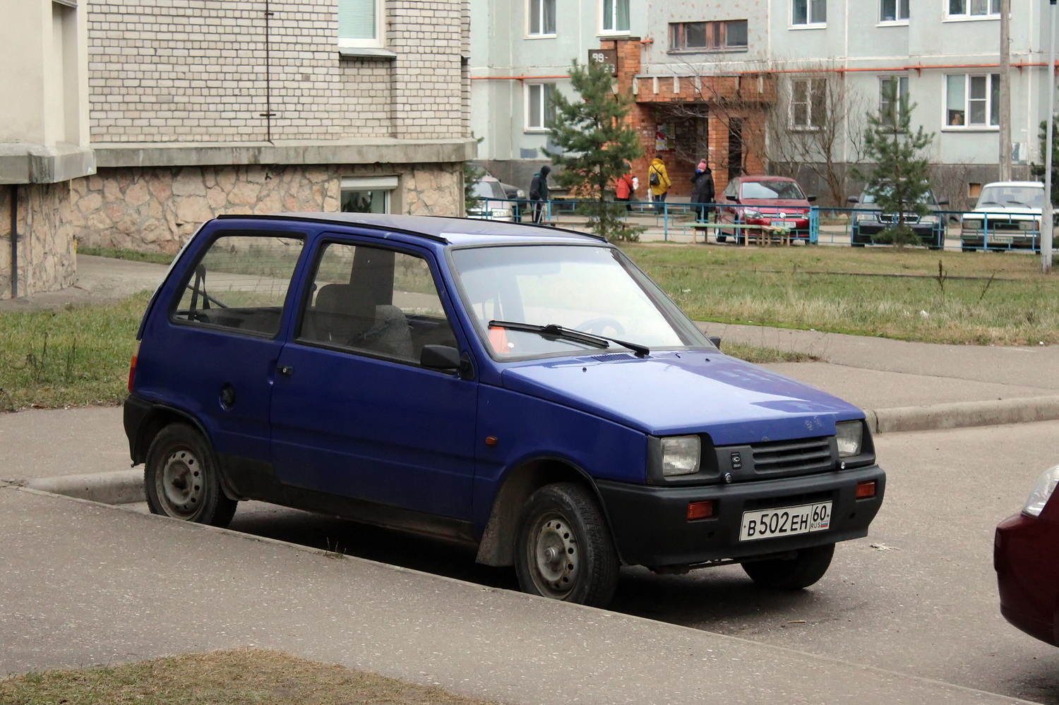 Псковская область, № В 502 ЕН 60 — ВАЗ-11113 (ЗМА) '96-06