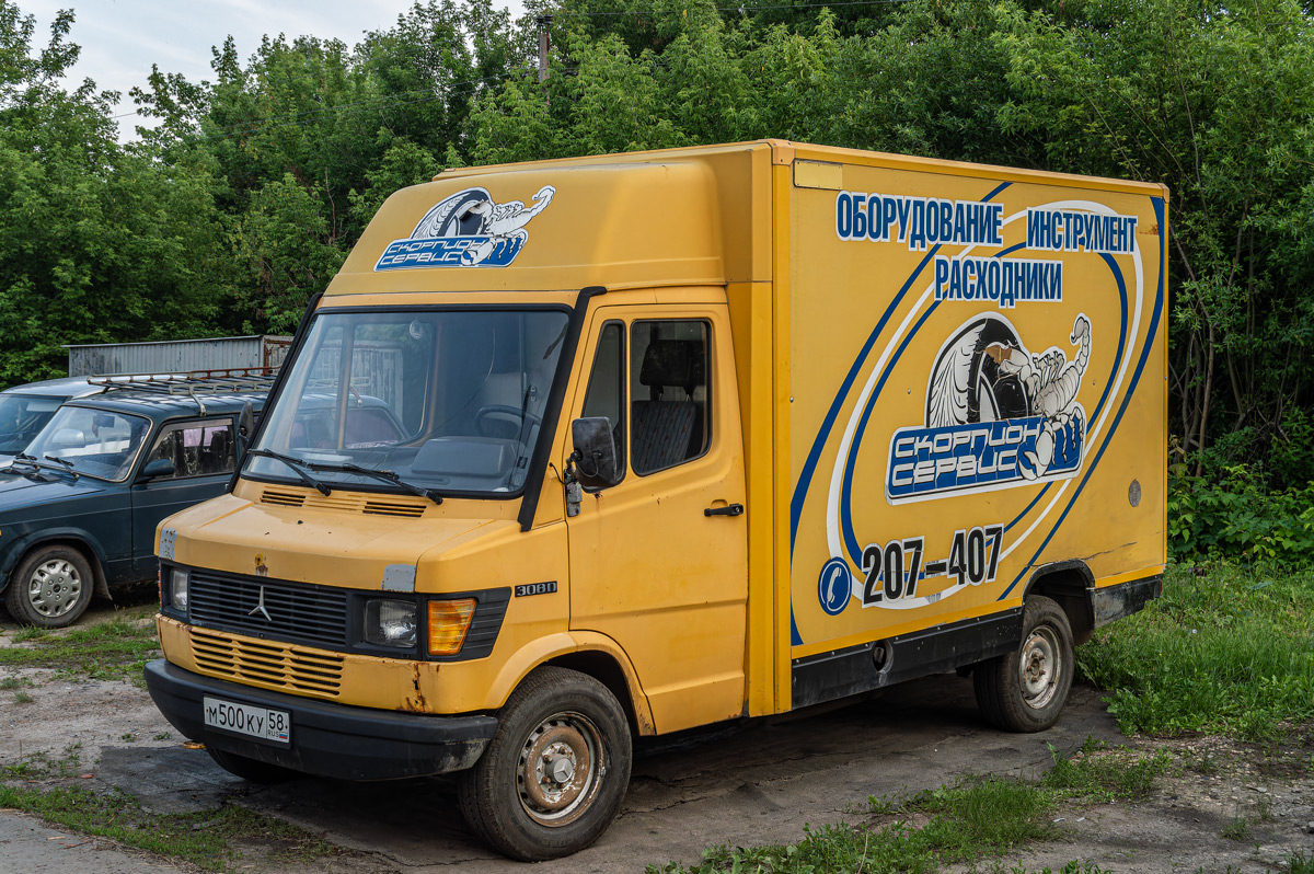 Пензенская область, № М 500 КУ 58 — Mercedes-Benz T1 308D '76-96