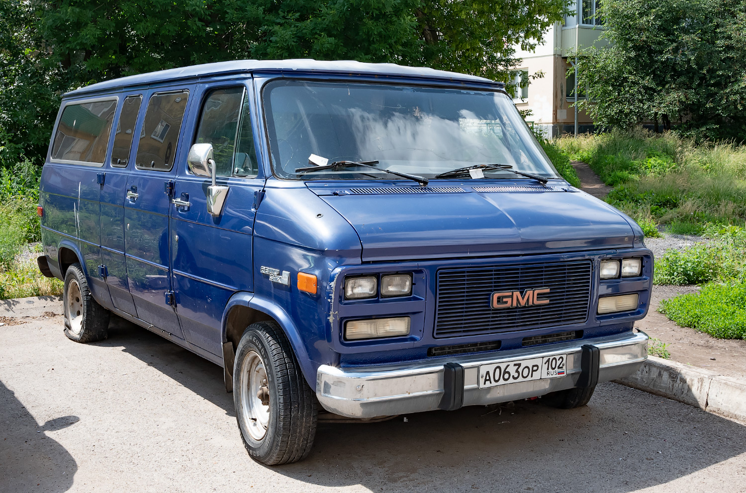 Башкортостан, № А 063 ОР 102 — Chevrolet Van (3G) '71-96