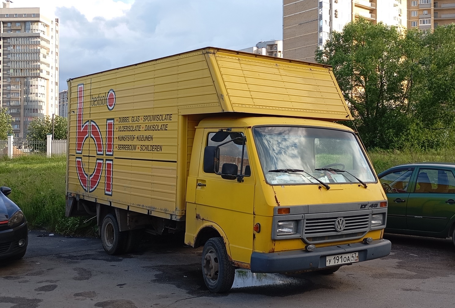 Ленинградская область, № У 191 ОА 47 — Volkswagen LT Pritschenwagen '75-96