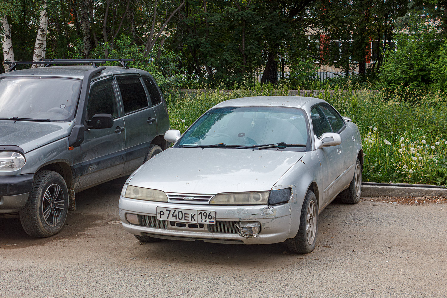 Свердловская область, № Р 740 ЕК 196 — Toyota Corolla Ceres (AE100) '92-98