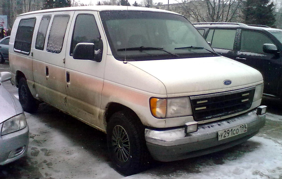 Москва, № У 291 СО 199 — Ford E-Series (4G) '92-07