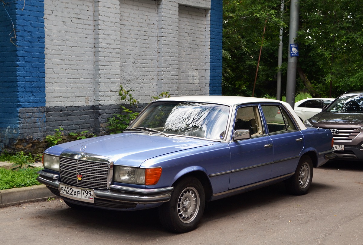 Москва, № Е 422 ХР 799 — Mercedes-Benz (W116) '72-80