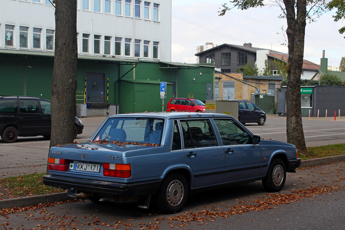 Литва, № KKJ 171 — Volvo 740 '84-92