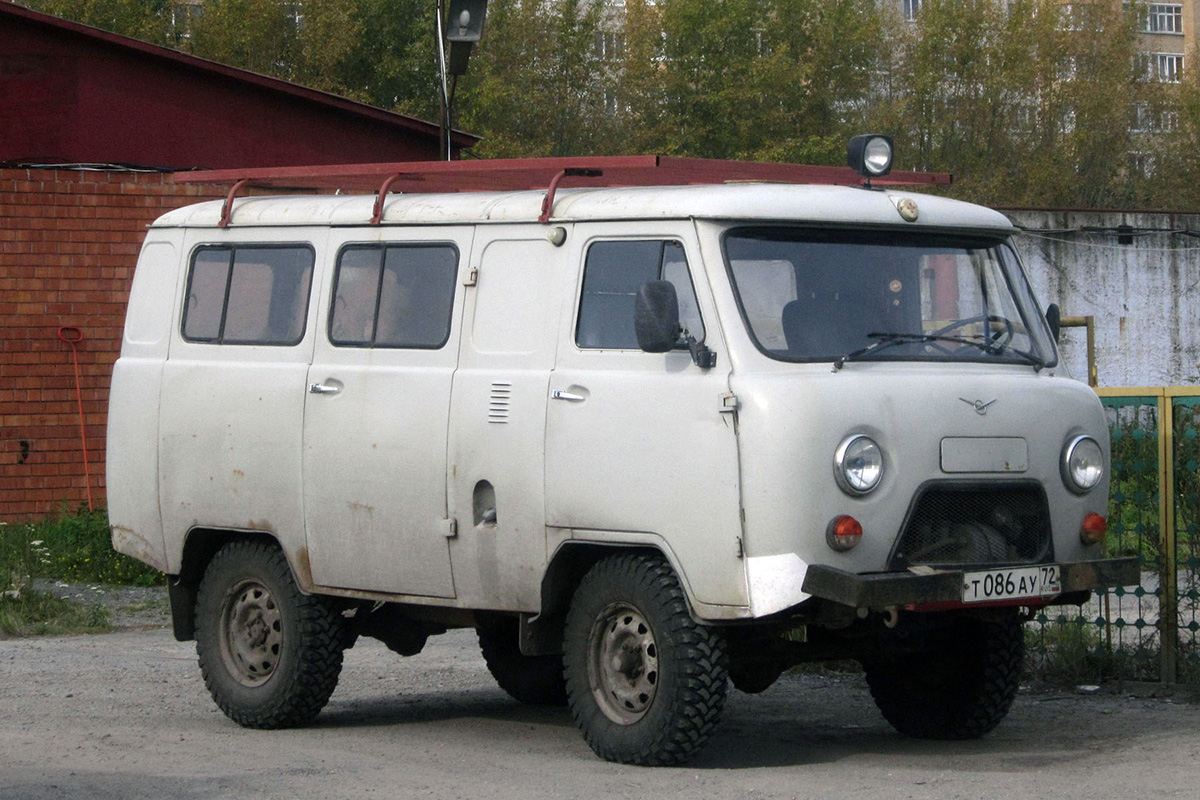 Тюменская область, № Т 086 АУ 72 — УАЗ-3962 '85-03