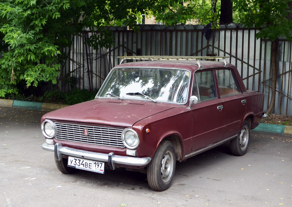Москва, № У 334 ВЕ 197 — ВАЗ-2101 Жигули '70-83