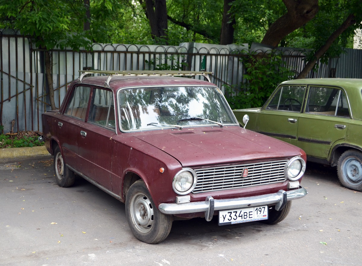 Москва, № У 334 ВЕ 197 — ВАЗ-2101 Жигули '70-83