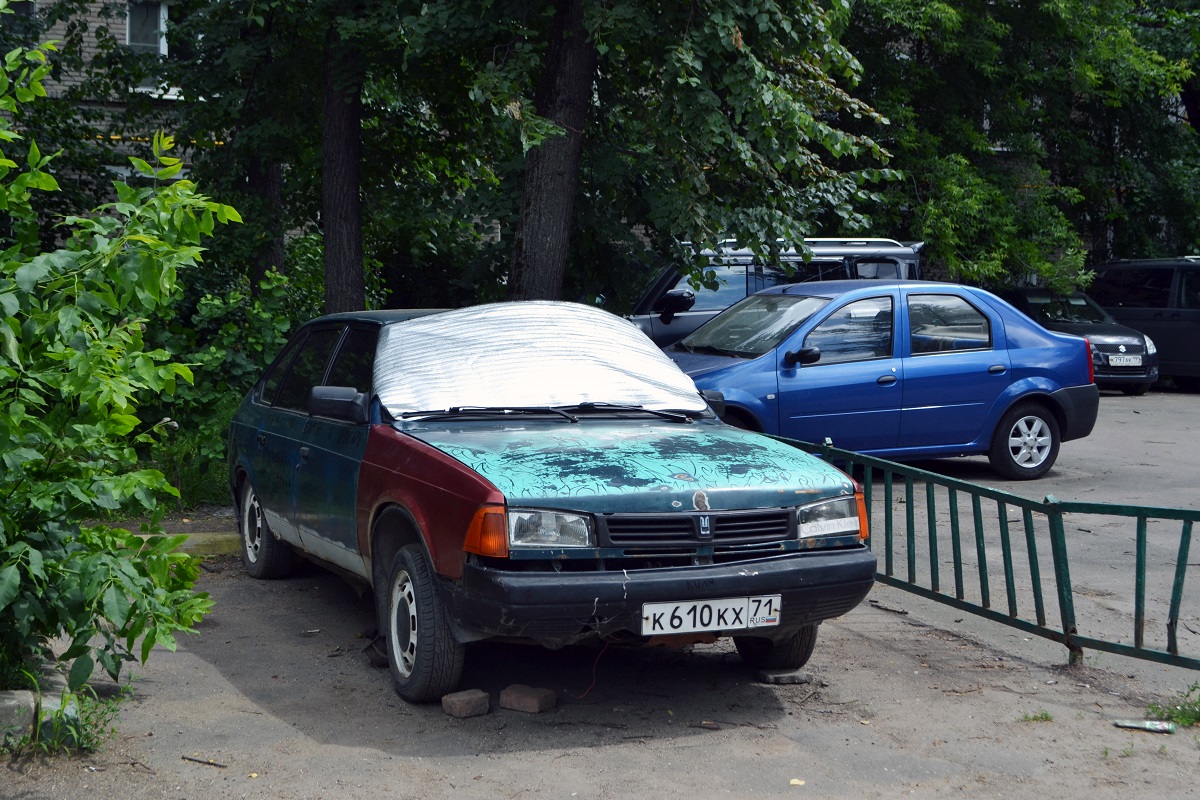 Москва, № К 610 КХ 71 — Москвич-2141 Святогор '98-01; Тульская область — Вне региона