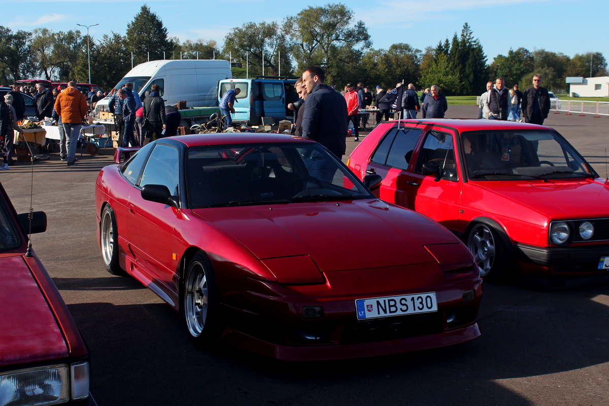Литва, № NBS 130 — Nissan 200SX (S13) '89-98; Литва — Retro mugė 2024 ruduo