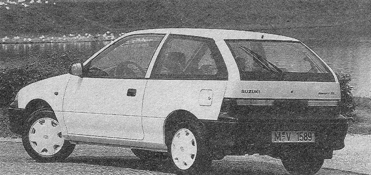 Германия, № MV-1589 — Suzuki Swift (SF) '88-04; Германия — Федеративная республика Германия (1990-2000)