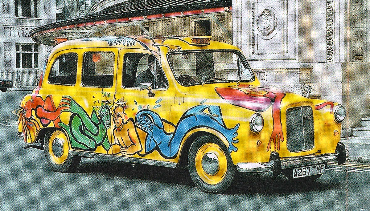 Великобритания, № A 267 TYF — Austin FX4S (LTI Carbodies) '82-97