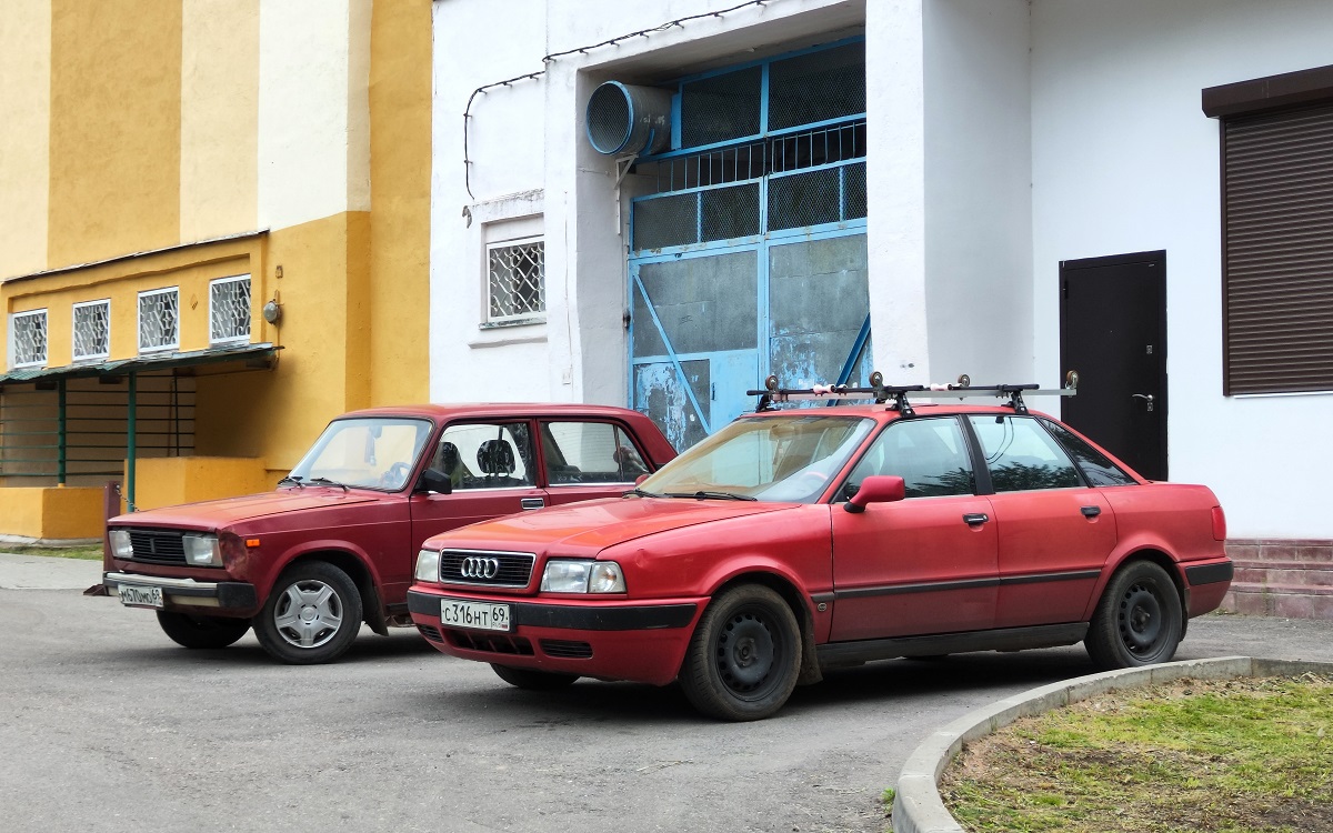 Тверская область, № С 316 НТ 69 — Audi 80 (B4) '91-96