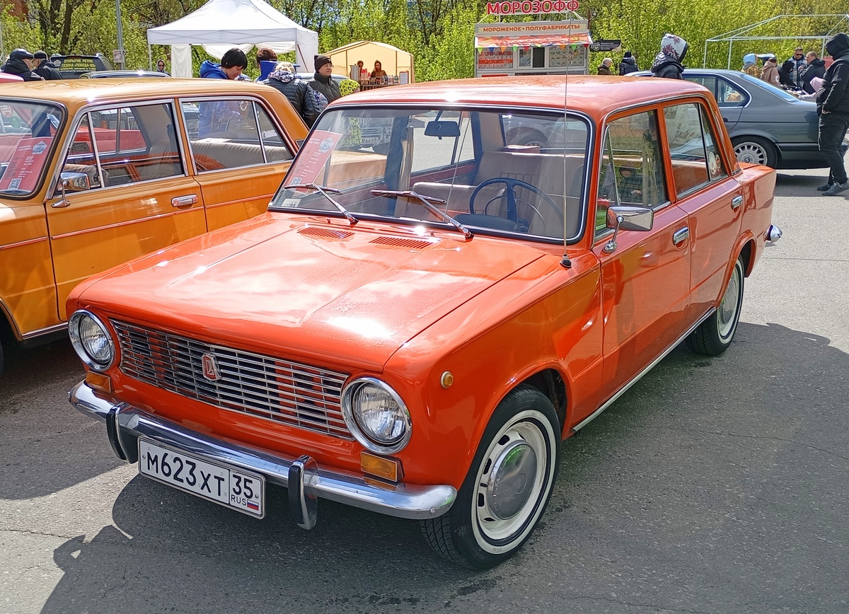 Вологодская область, № М 623 ХТ 35 — ВАЗ-2101 Жигули '70-83; Тверская область — Открытие сезона 2025 Ретро-клуба Калинин