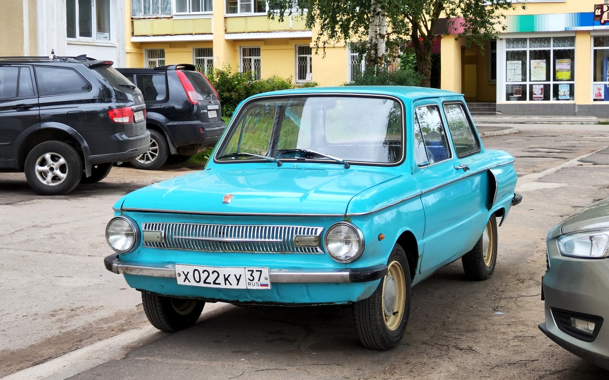 Тверская область, № Х 022 КУ 37 — ЗАЗ-966В Запорожец '66-72
