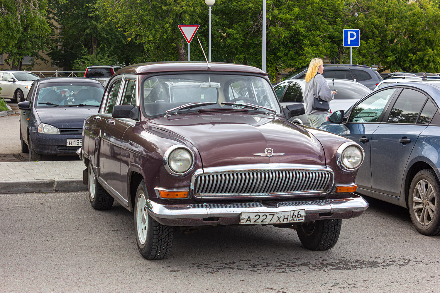 Свердловская область, № А 227 ХН 66 — ГАЗ-21Р Волга '65-70
