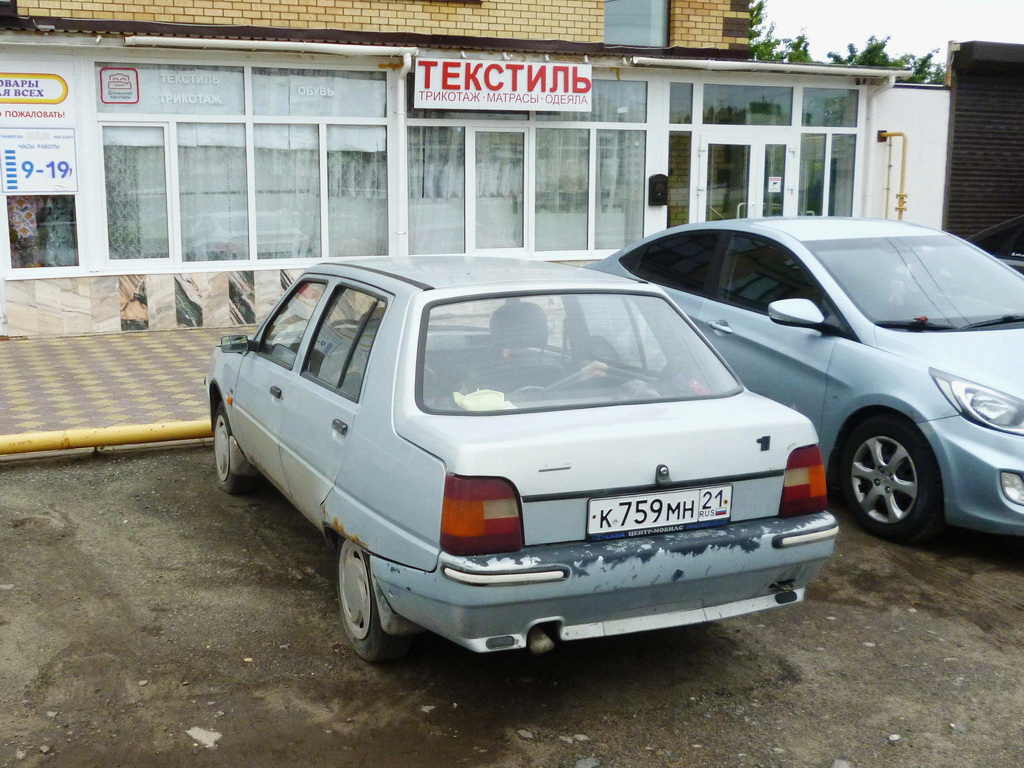 Чувашия, № К 759 МН 21 — ЗАЗ-110307 Славута '99-08