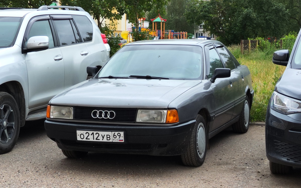 Тверская область, № О 212 УВ 69 — Audi 80 (B3) '86-91