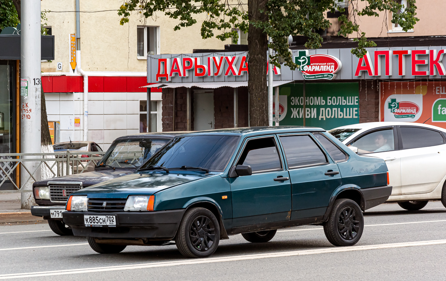 Башкортостан, № К 885 СН 702 — ВАЗ-21099 '90-04