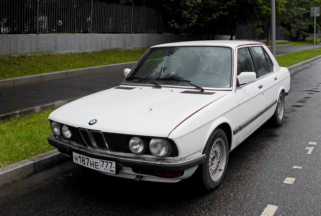 Москва, № Н 187 НЕ 777 — BMW 5 Series (E28) '82-88