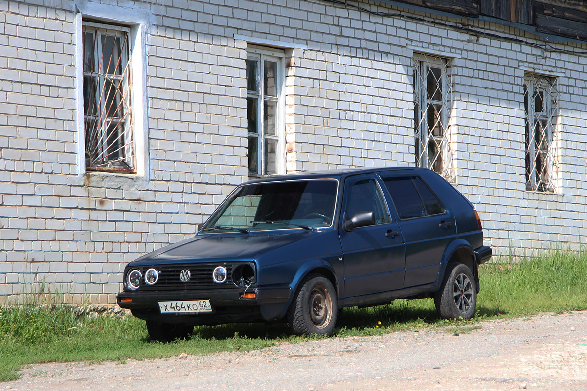 Рязанская область, № Х 464 КО 62 — Volkswagen Golf (Typ 19) '83-92
