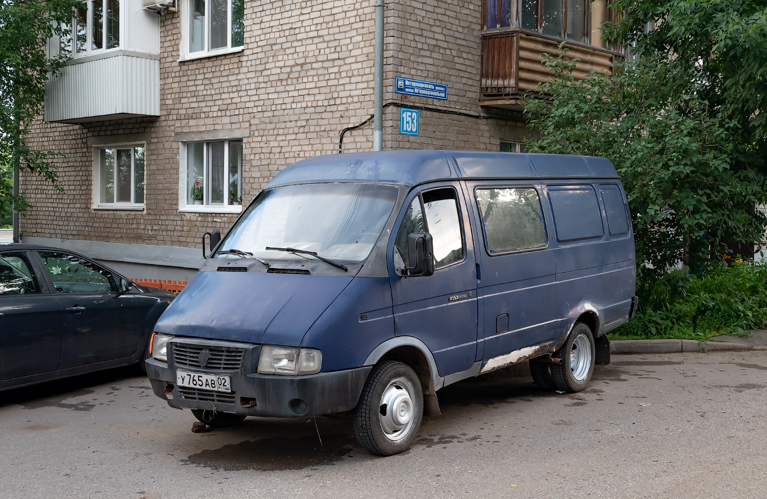 Башкортостан, № У 765 АВ 02 — ГАЗ-2705 ГАЗель '95-03