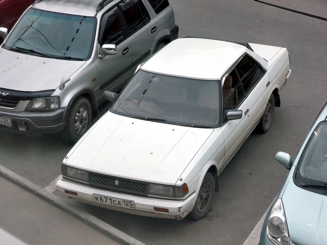Приморский край, № К 671 СА 125 — Toyota Chaser (Х70) '84-88