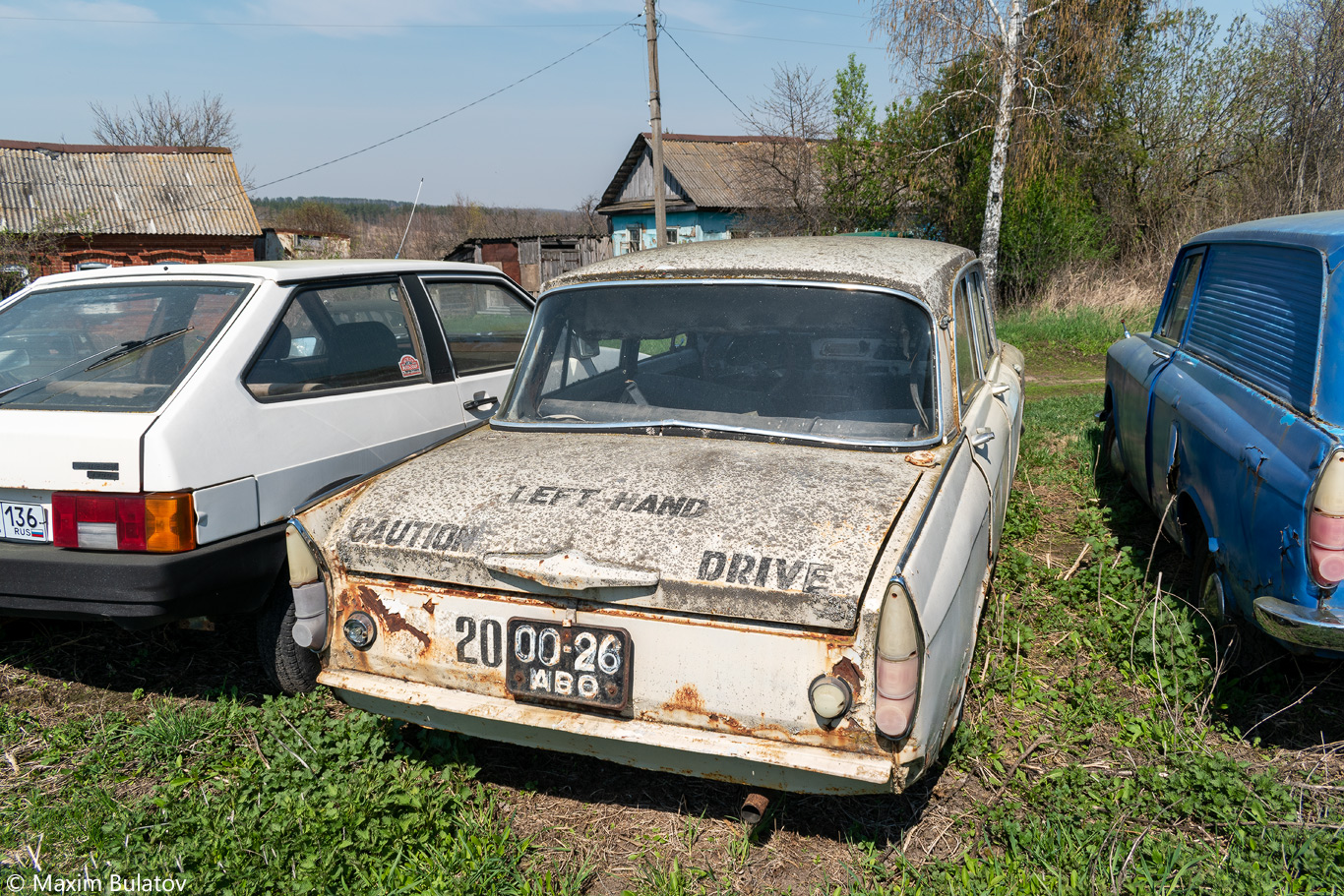 Тульская область, № 00-26 АВО — Москвич-412Э '67-69