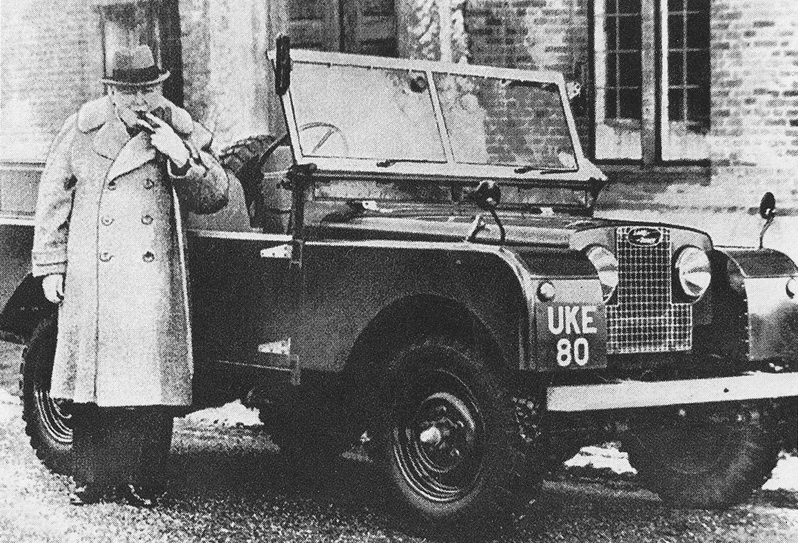 Великобритания, № UKE 80 — Land Rover Series I '48-58; Великобритания — Исторические фотографии