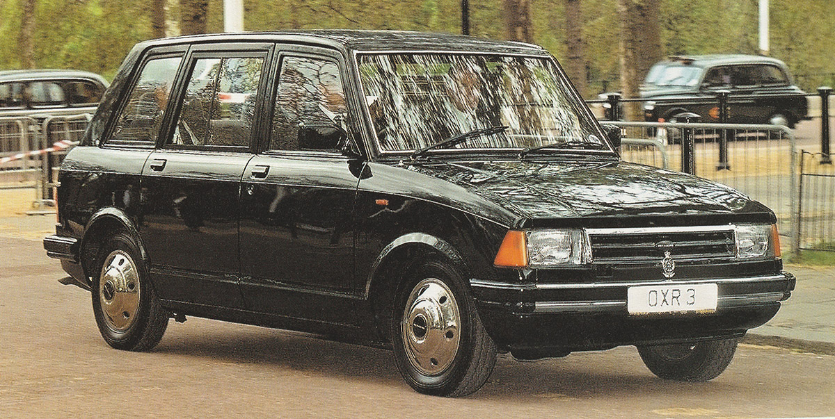 Великобритания, № OXR 3 — MCW Metrocab Series II '87-06