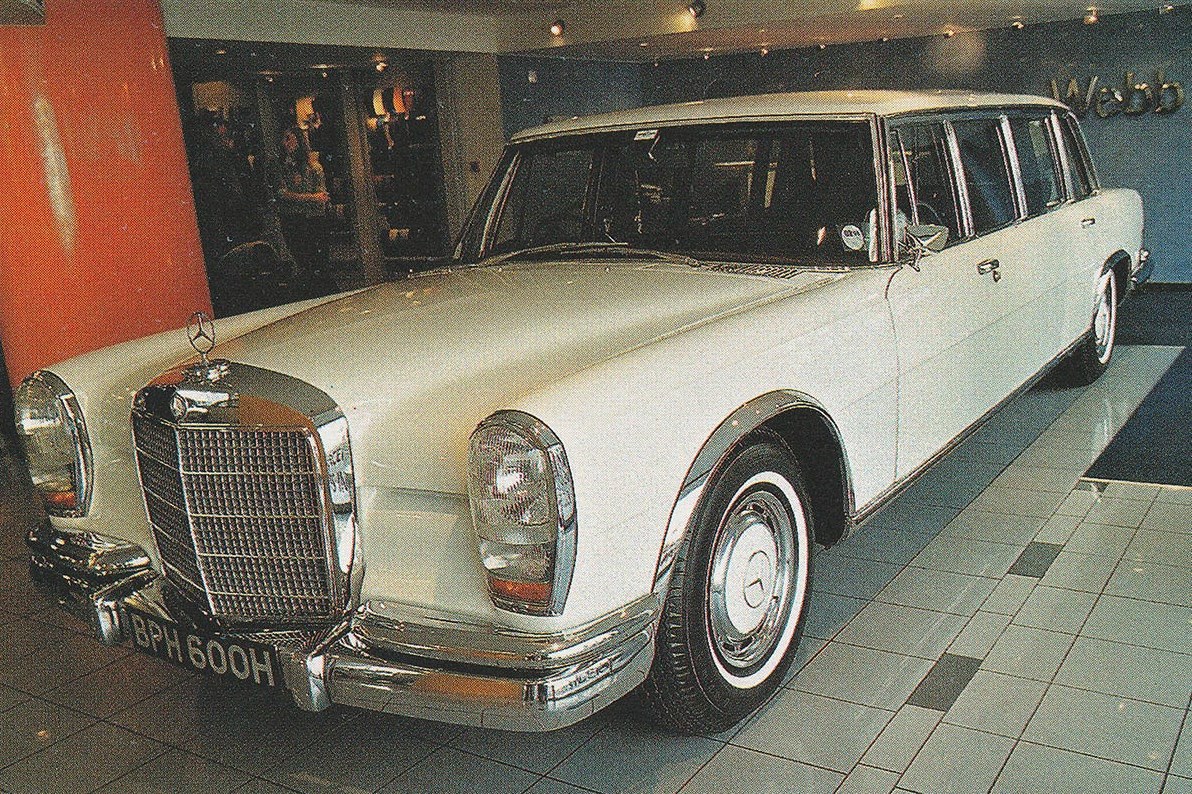 Великобритания, № BPH 600H — Mercedes-Benz (W100) '63-81