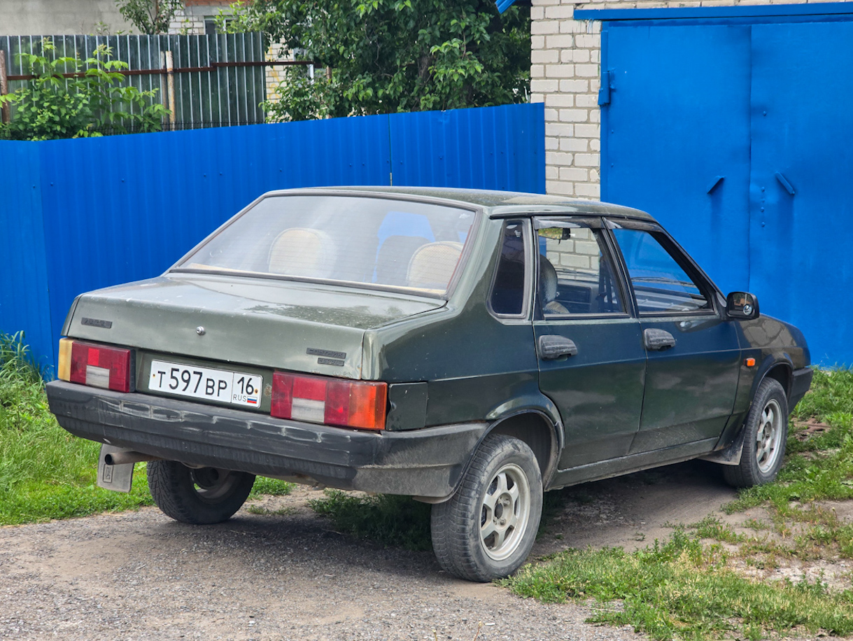 Татарстан, № Т 597 ВР 16 — ВАЗ-21099 '90-04