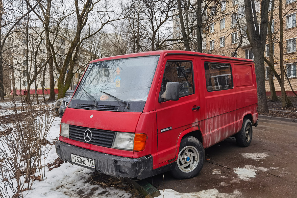 Москва, № Р 753 МО 777 — Mercedes-Benz MB100 '81-96