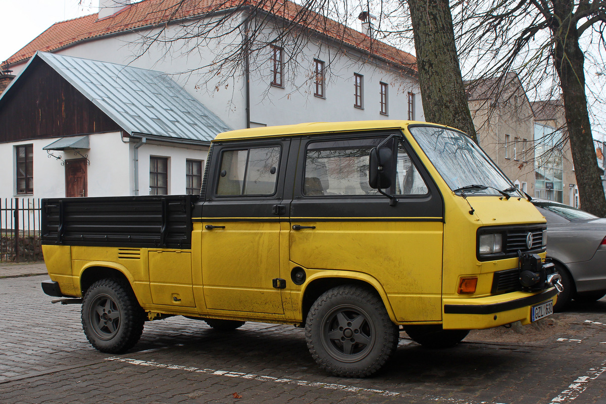 Литва, № GZL 630 — Volkswagen (T3) Doppelkabine '79-92