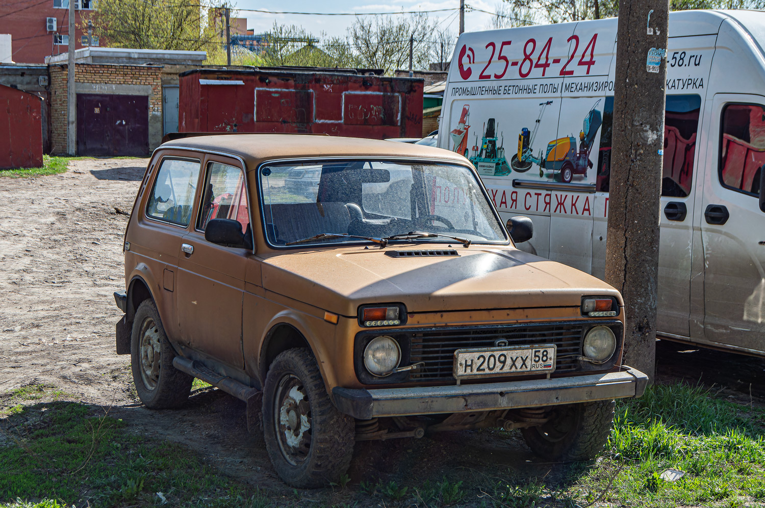 Пензенская область, № Н 209 ХХ 58 — ВАЗ-2121 Нива '77-94