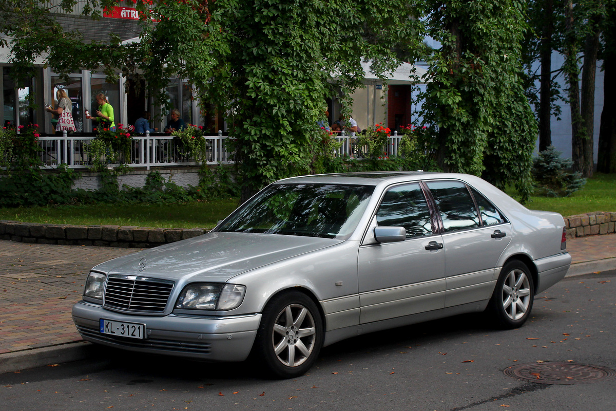 Латвия, № KL-3121 — Mercedes-Benz (W140) '91-98
