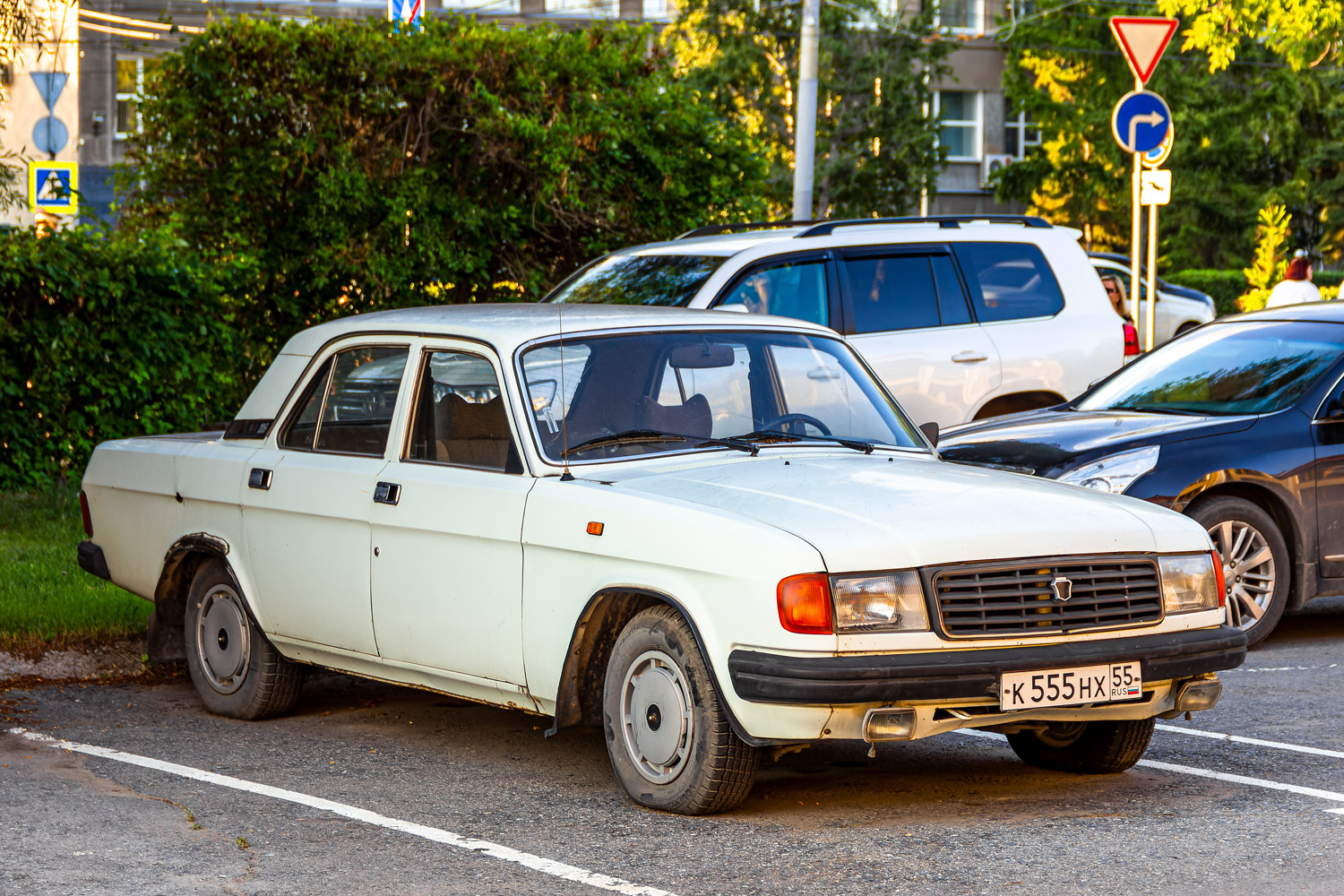Омская область, № К 555 НХ 55 — ГАЗ-31029 Волга '92-97