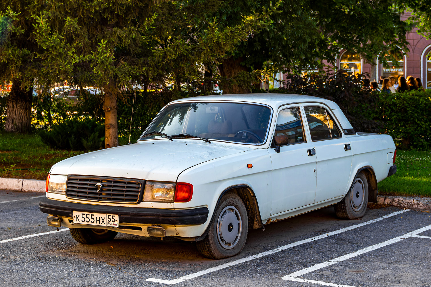 Омская область, № К 555 НХ 55 — ГАЗ-31029 Волга '92-97