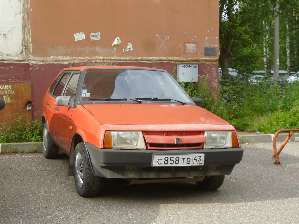 Кировская область, № С 858 ТВ 43 — ВАЗ-2109 '87-93