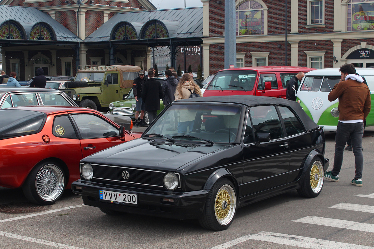 Литва, № YVV 200 — Volkswagen Golf (Typ 17) '74-88; Литва — Classic Auto Show Kaunas 2025