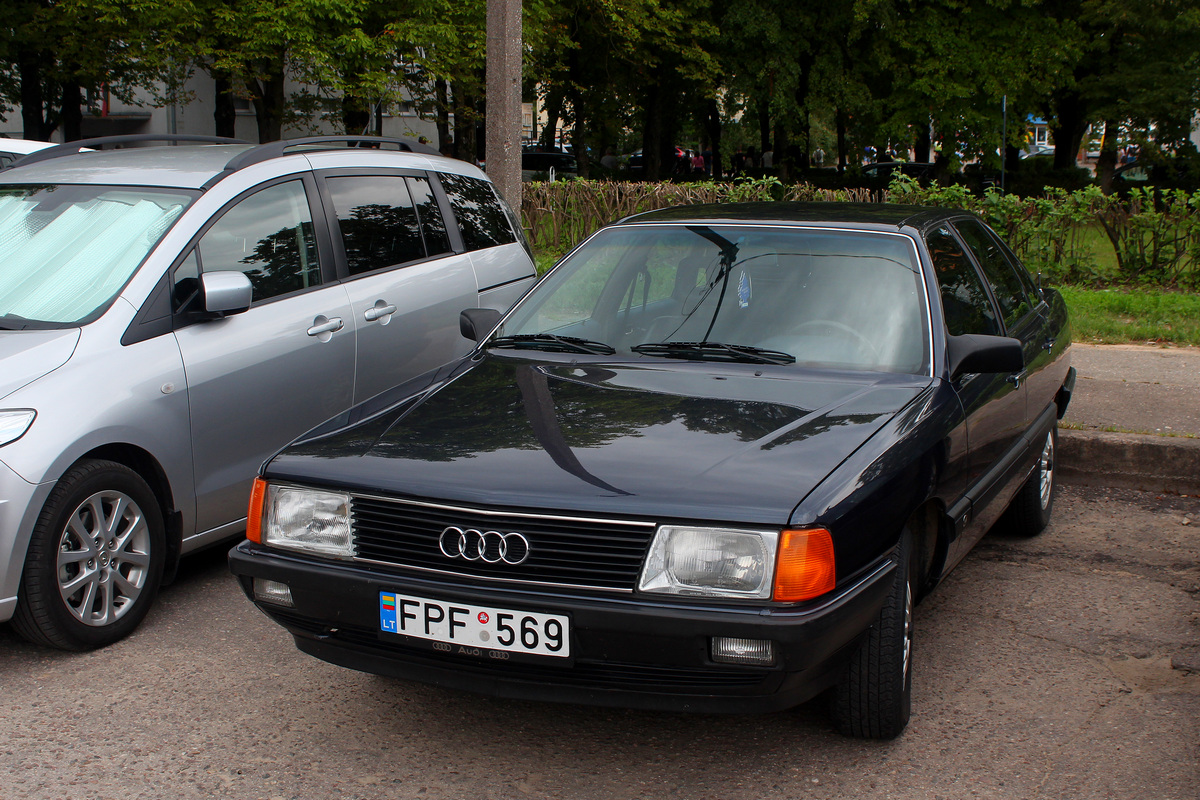 Литва, № FPF 569 — Audi 100 (C3) '82-91