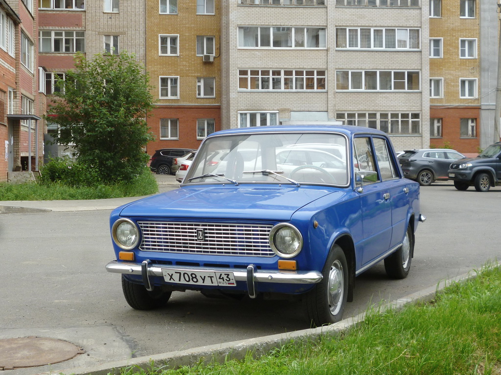 Кировская область, № Х 708 УТ 43 — ВАЗ-2101 Жигули '70-83