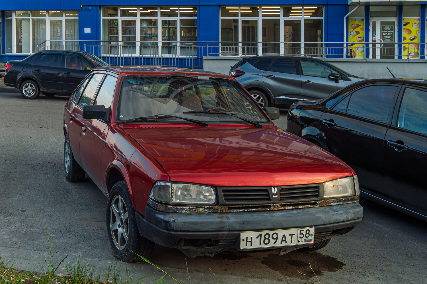 Пензенская область, № Н 189 АТ 58 — Москвич-214145 Святогор '98-99