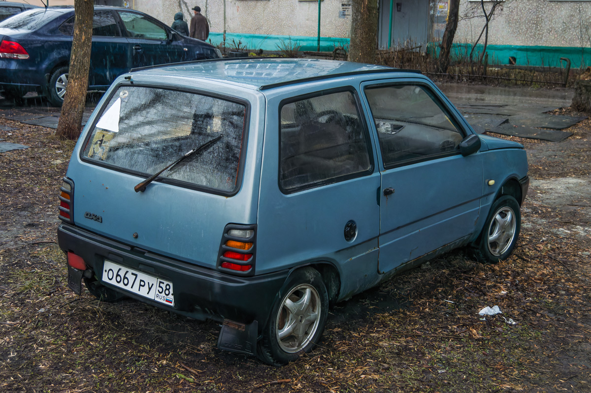 Пензенская область, № О 667 РУ 58 — ВАЗ-11113 (СеАЗ) '96-07